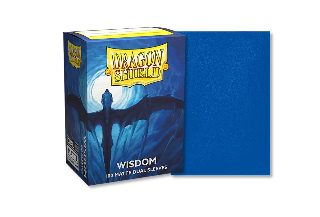 Sleeves - Dragon Shield - Box 100 - Standard Size Dual Matte Wisdom