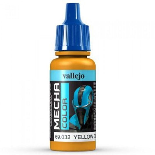 Vallejo Mecha Colour Yellow Ochre 17ml Acrylic Paint - Ozzie Collectables