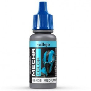 Vallejo Mecha Colour Medium Grey 17ml Acrylic Paint - Ozzie Collectables