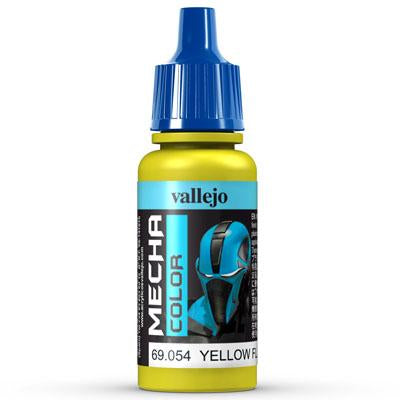 Vallejo Mecha Colour Yellow Fluorescent 17ml Acrylic Paint - Ozzie Collectables
