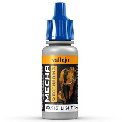 Vallejo Mecha Colour Light Grey Wash 17ml Acrylic Paint - Ozzie Collectables
