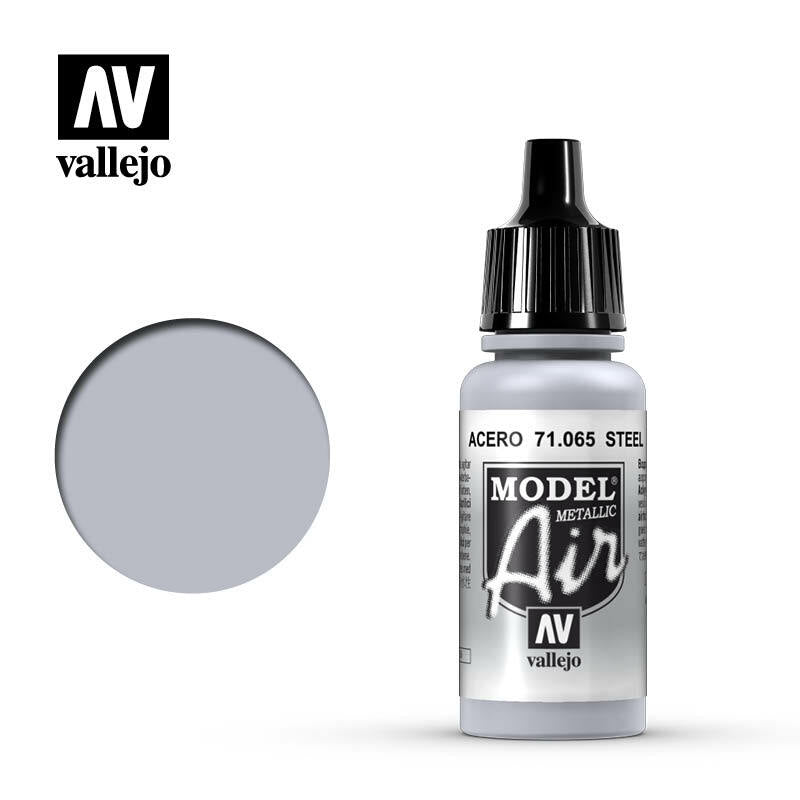 Vallejo Model Air Steel 17 ml