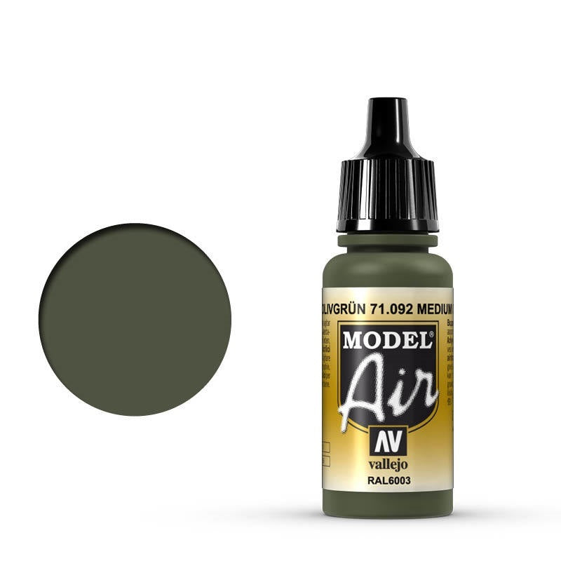 Vallejo Model Air Medium Olive 17 ml