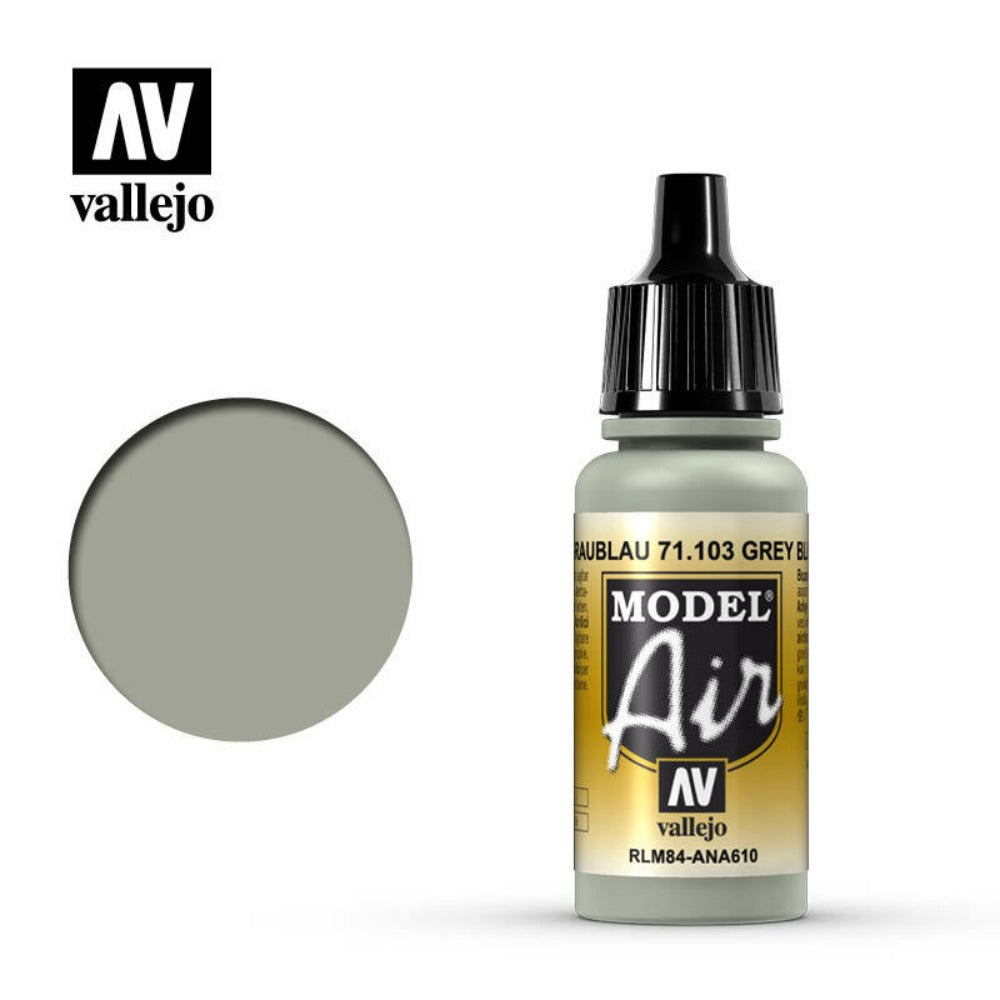 Vallejo Model Air Gray Blue RLM84 17 ml