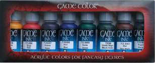 Vallejo Game Colour Game Ink 8 Colour Set - Ozzie Collectables