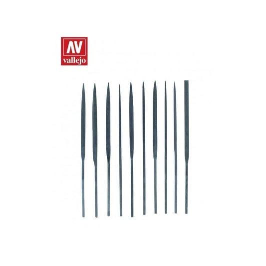 Vallejo Tools Budget needle file set (10) - Ozzie Collectables