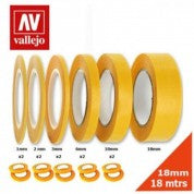 Vallejo Tools Precision Masking Tape 10mmx18m - Twin Pack - Ozzie Collectables