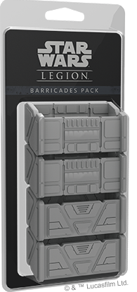 Star Wars Legion Barricades Pack - Ozzie Collectables