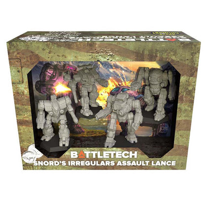 Battletech Snord’s Irregulars Assault Lance