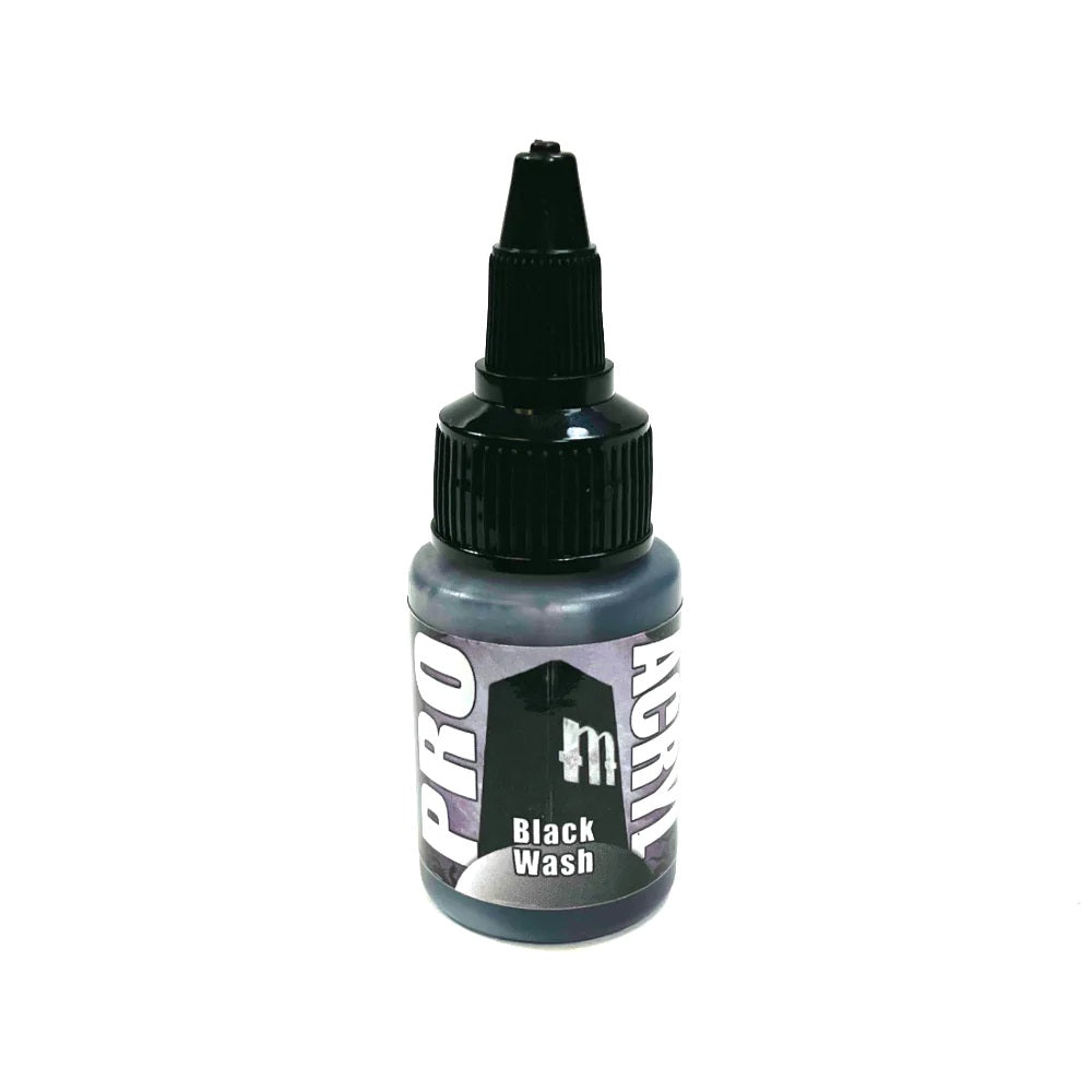 Monument Pro Acryl Washes - Black Wash 22ml