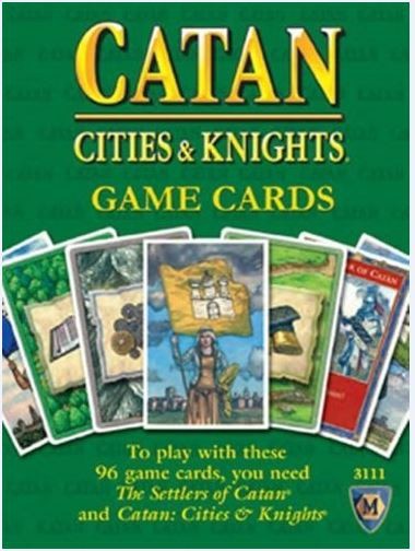 Catan Cities & Knights Expansion Card Deck 5th Edition