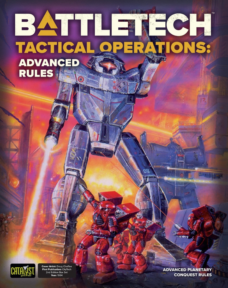 BattleTech Tactical Operations Advanced Rules - Ozzie Collectables