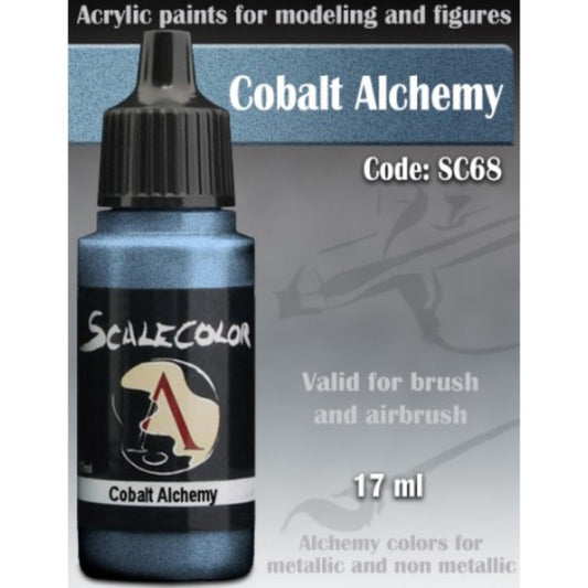 Scale 75 Scale Colour Metal N Alchemy Cobalt Metal 17ml