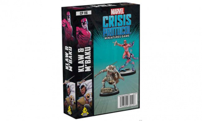 Marvel Crisis Protocol Miniatures Game Klaw & M'Baku