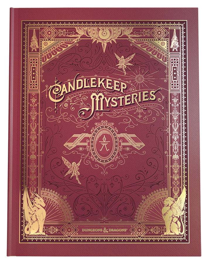 D&D Dungeons & Dragons Candlekeep Mysteries Hardcover Alternative Cover