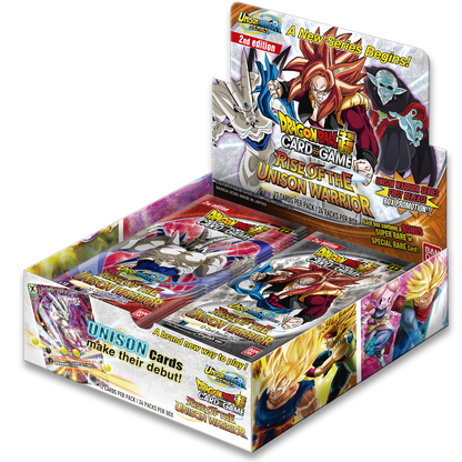 Dragon Ball Super Card Game UW1 Booster Display Unison Warrior second edition