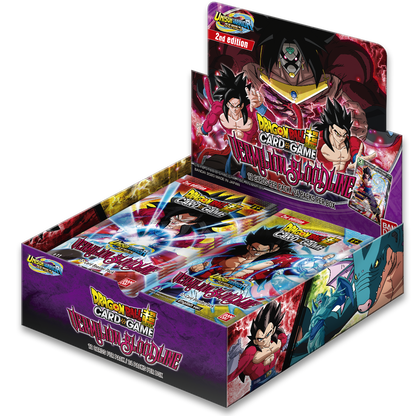 Dragon Ball Super Card Game UW2 Booster Display Vermilion Bloodline second edition