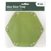 LPG Hex Dice Tray 6" Green