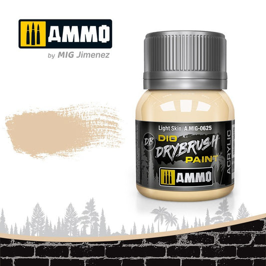 Ammo by MIG Drybrush Light Skin