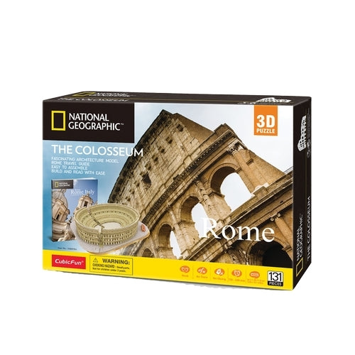 3D Puzzles - National Geographic Rome - The Colosseum