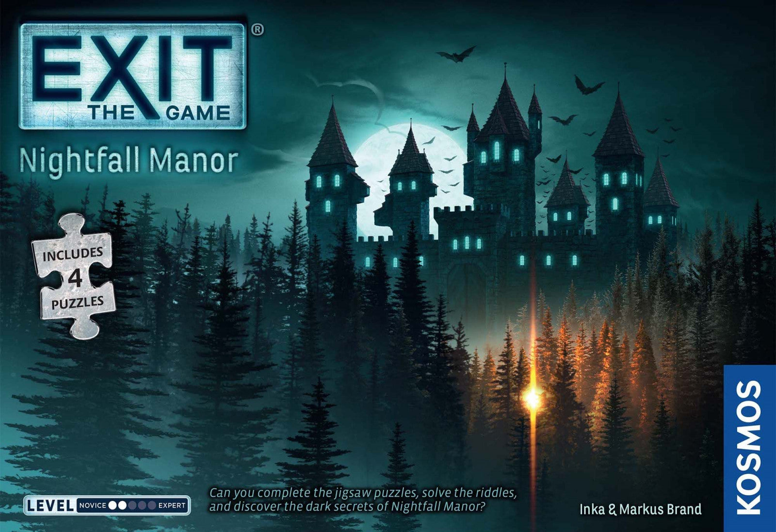 Exit the Game Nightfall Manor PUZZLE (Jigsaw Puzzle and Game)