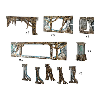 Battle Systems - Sci-Fi - Extended Range - Alien Catacomb Entrances