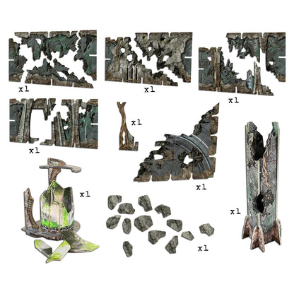 Battle Systems - Sci-Fi - Extended Range - Alien Catacomb Ruins