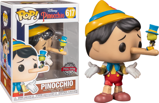 Pinocchio - Pinocchio with Jiminy Cricket Pop! Vinyl #617