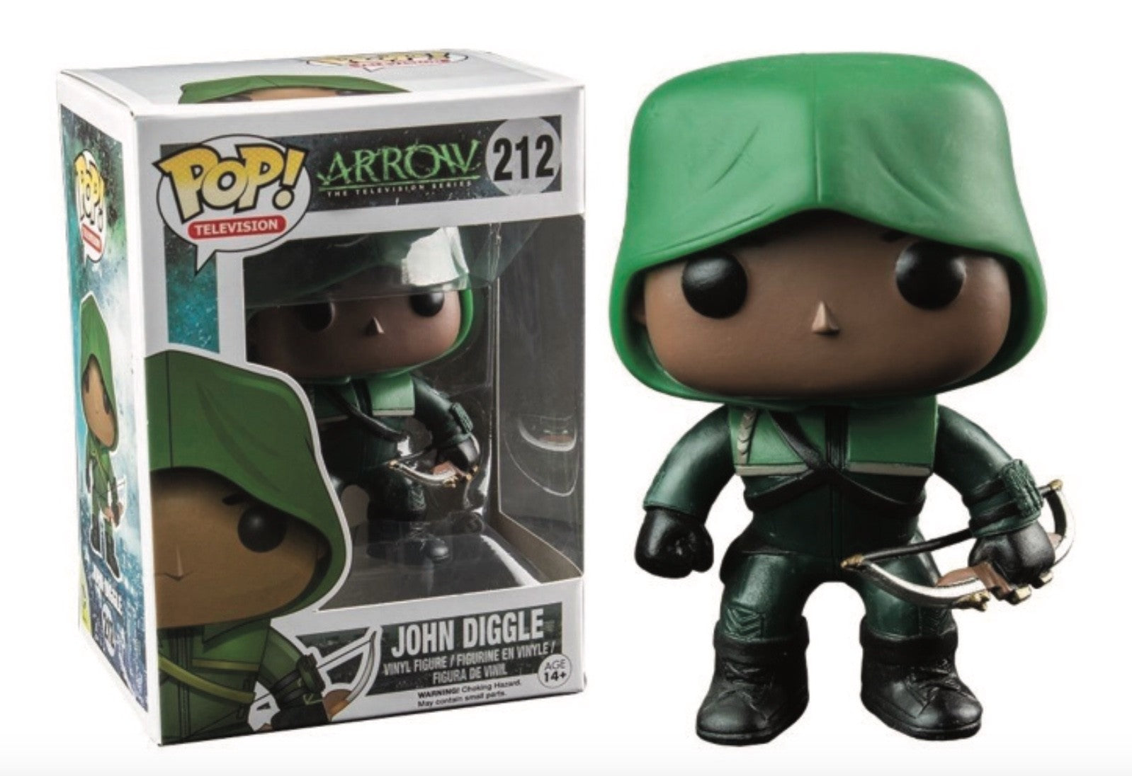 John Diggle - Arrow Pop! Vinyl #212 - Ozzie Collectables