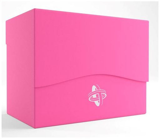 Gamegenic Side Holder Holds 80 Sleeves Deck Box Pink