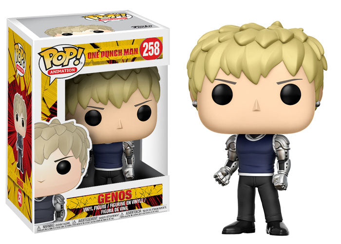 Genos - One Punch Man Animation Pop! Vinyl #258 - Ozzie Collectables