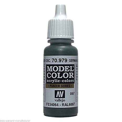 Vallejo Model Colour German Cam Dark Green 17 ml - Ozzie Collectables