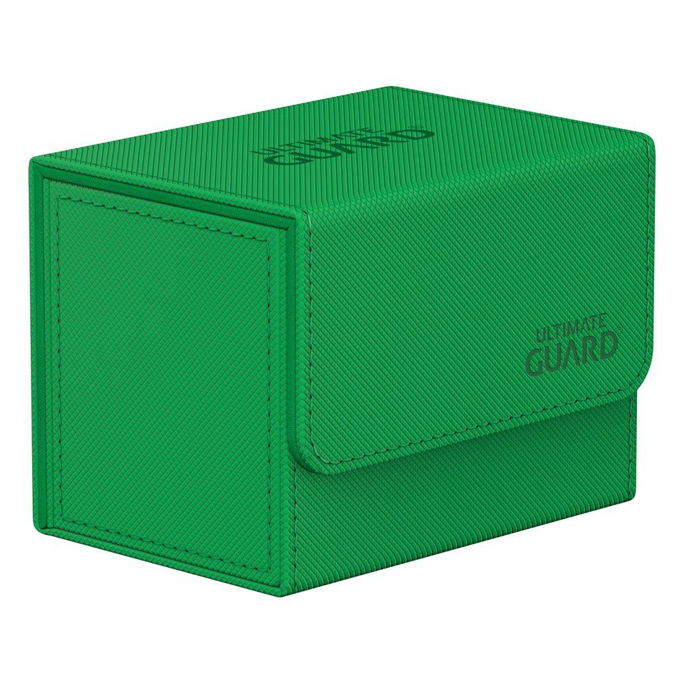 Ultimate Guard Sidewinder 80+ Xenoskin Monocolor Green Deck Box