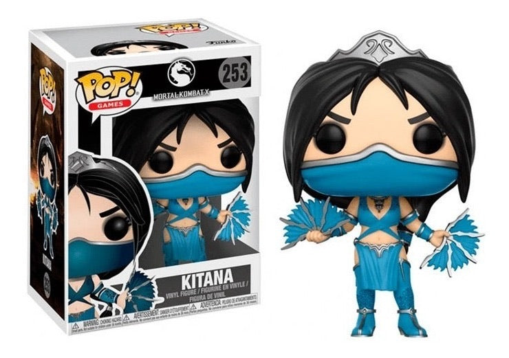 Kitana - Mortal Kombat Games Pop! Vinyl #253 - Ozzie Collectables