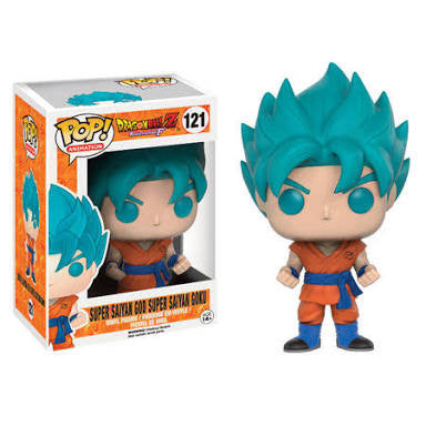 Super Saiyan God Super Saiyan Goku  - Dragon Ball Z Resurrection F Animation Pop! Vinyl #121 - Ozzie Collectables