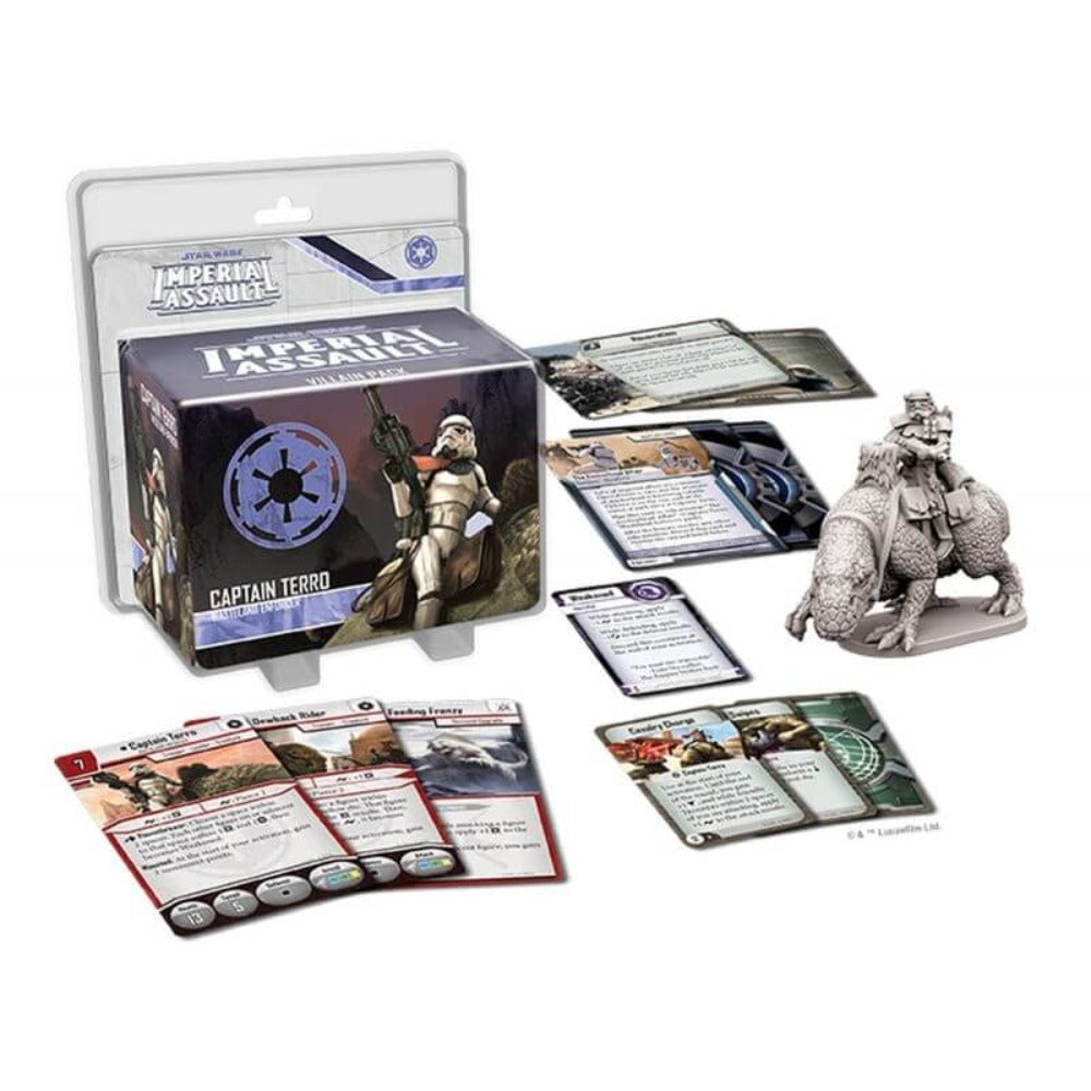 Star Wars Imperial Assault Captain Terro