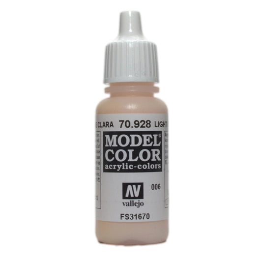 Vallejo Model Colour Light Flesh 17 ml - Ozzie Collectables