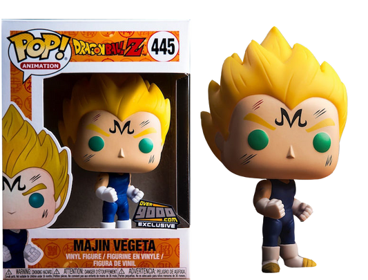 Dragon Ball Z - Majin Vegeta Over9000.com Exclusive Stickered Pop! Vinyl - Ozzie Collectables