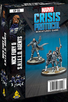 Marvel Crisis Protocol Nick Fury JR and Shield Agents