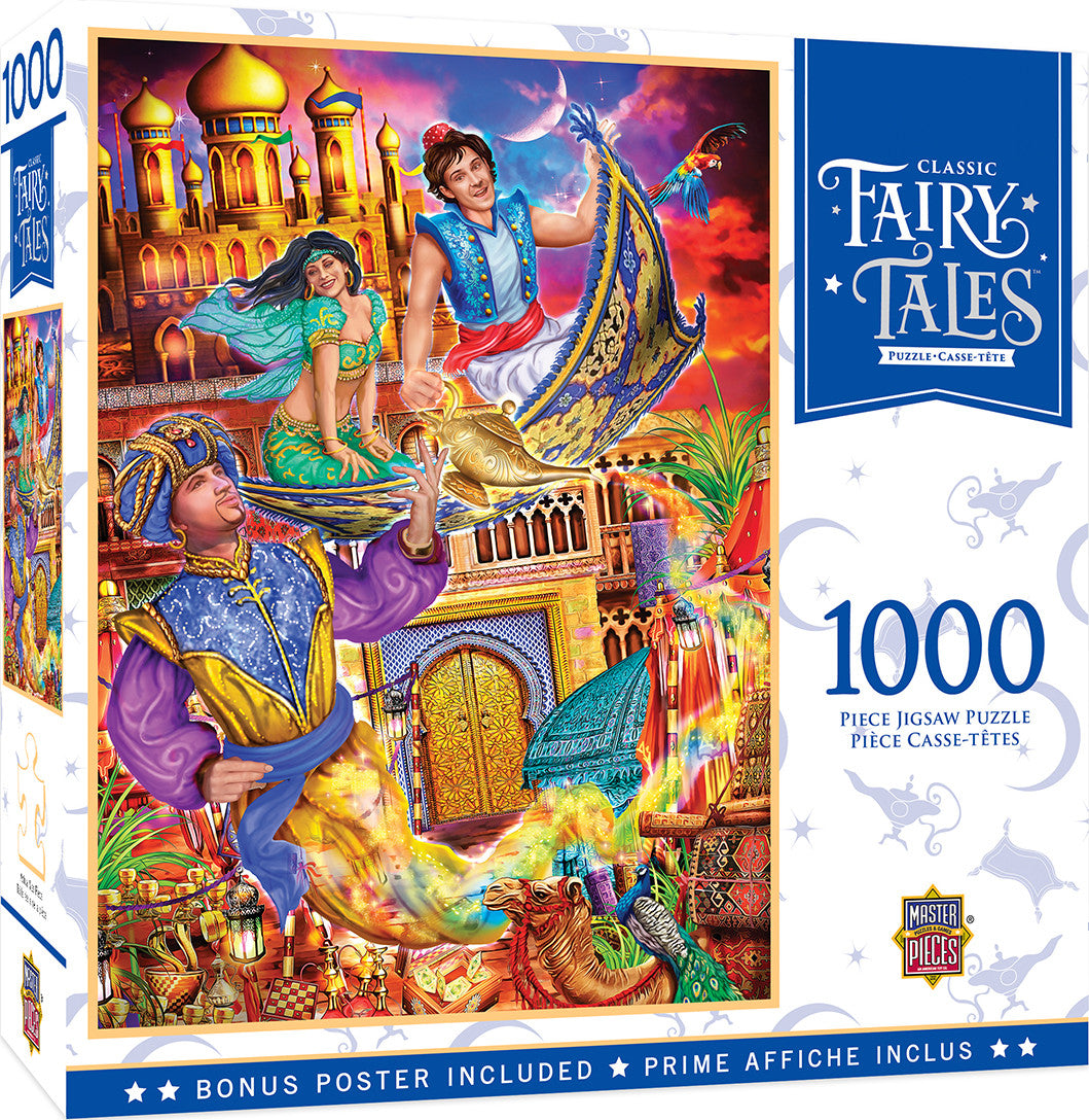 Masterpieces Puzzle Classic Fairy Tales Aladdin Puzzle 1,000 pieces