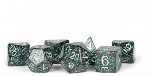 MDG Resin 16mm Polyhedral Dice Set - Astro Mica