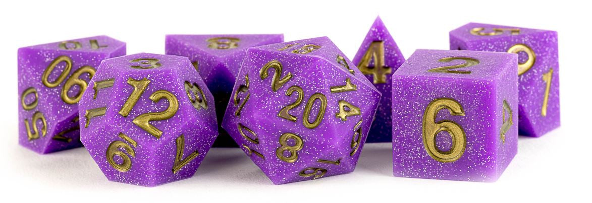 MDG Sharp Edge Silicone Rubber Dice Set 16mm - Regal Ricochet