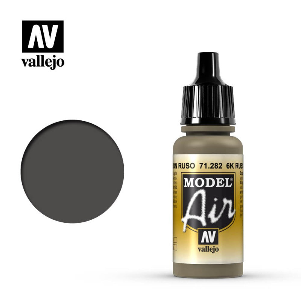 Vallejo Model Air 6K Russian Brown 17 ml