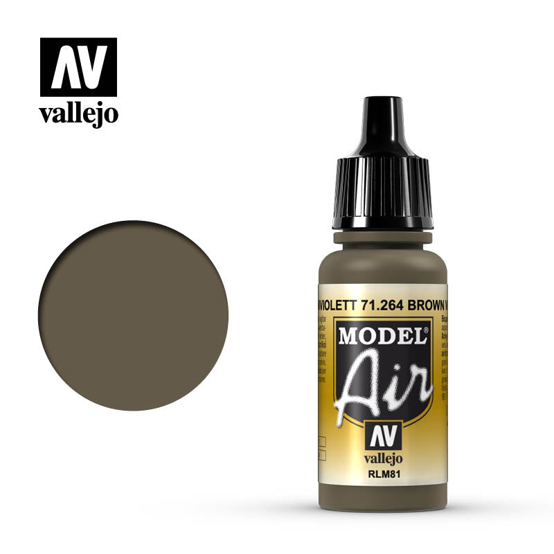 Vallejo Model Air Brown Violet RLM81 17 ml