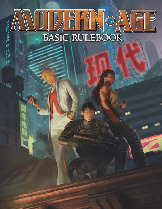 Modern AGE RPG Basic Rulebook - Ozzie Collectables