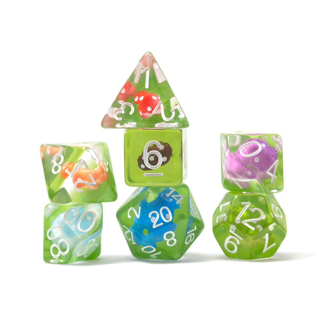 Sirius Dice - Mushroom Village - Dice Set 7