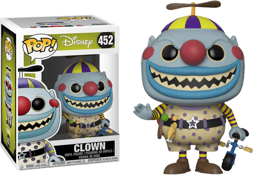 The Nightmare Before Christmas - Clown Pop! Vinyl - Ozzie Collectables