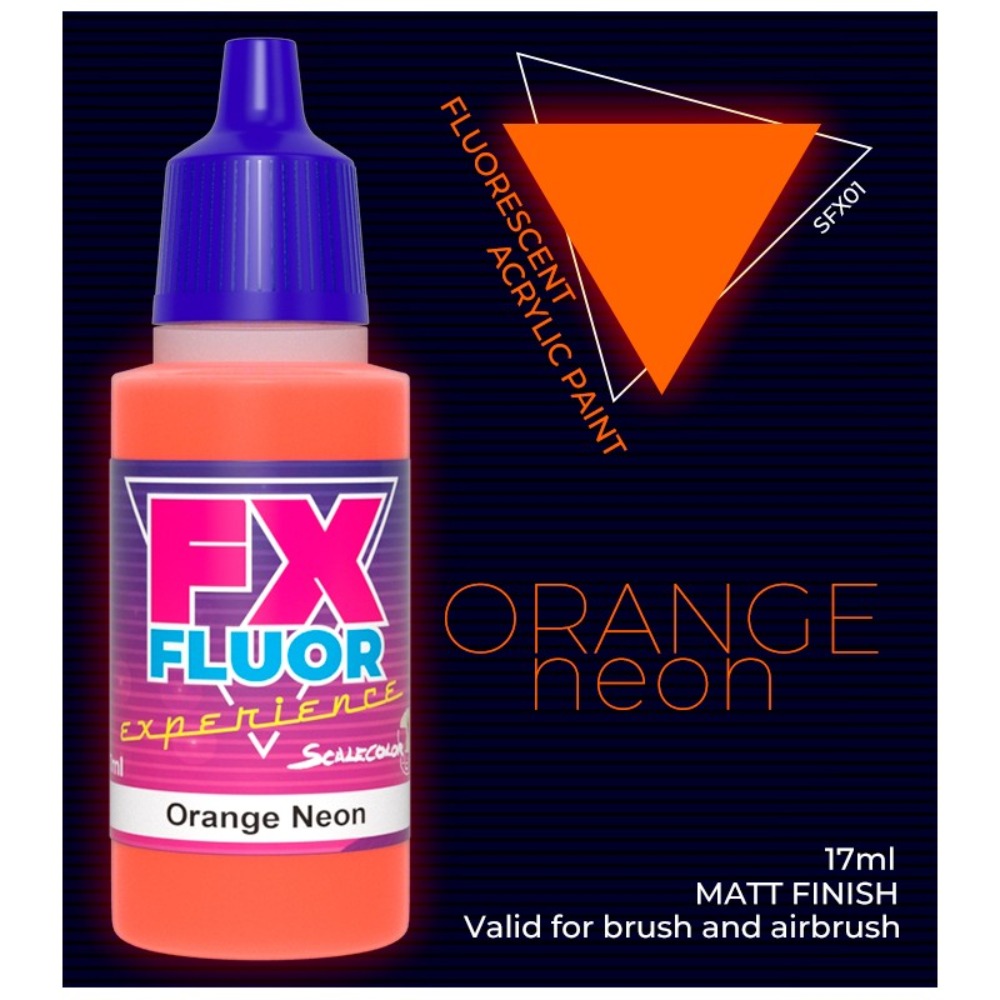 Scale 75 Scale Colour FX Orange Neon 17ml