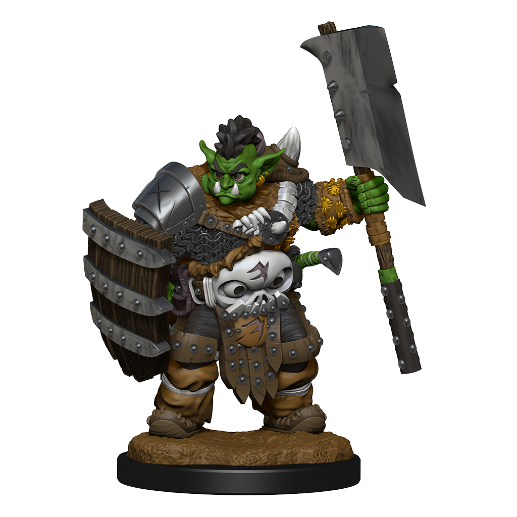 D&D Wizkids Wardlings Painted Miniatures Orc - Ozzie Collectables