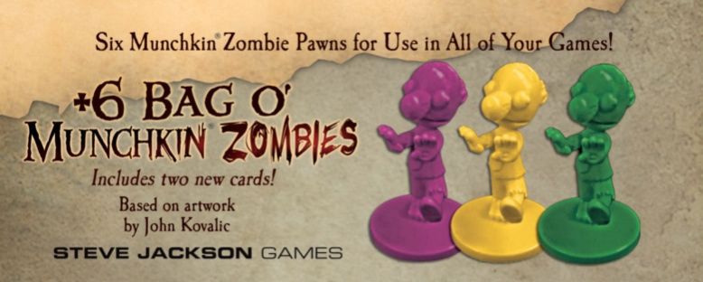 Munchkin Zombies Plus 6 Bag O Munchkin Zombies - Ozzie Collectables